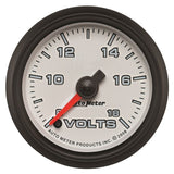 AutoMeter Pro-Cycle Gauge Voltmeter 2 1/16in 18V Digital Stepper Motor White (19592)