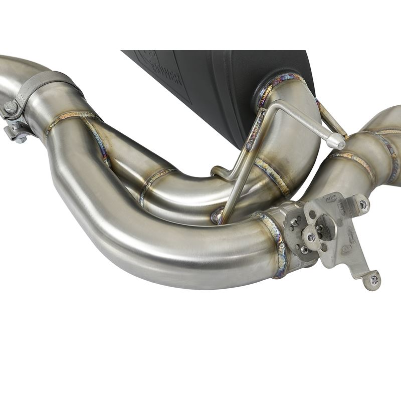 aFe MACH Force-Xp 2-1/2in Stainless Steel Axle Back Exhaust System w/ Polished Tips (49-36338-P)