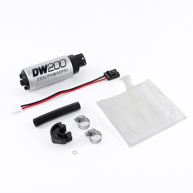 Deatschwerks DW200 series, 255lph in-tank fuel pump w/ install kit (including WRX and STI)(9-201-0791)