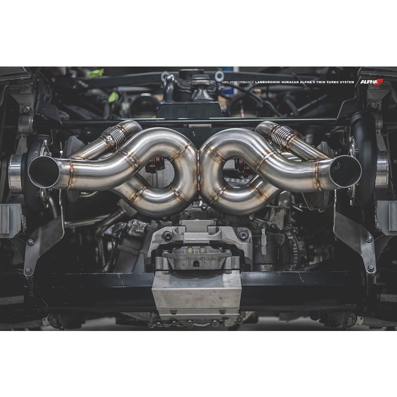 ALPHA Performance 2015-2019 Huracan Twin Turbo Kit w/ Ti Exhaust (G-series) (ALP.22.14.0001-6)