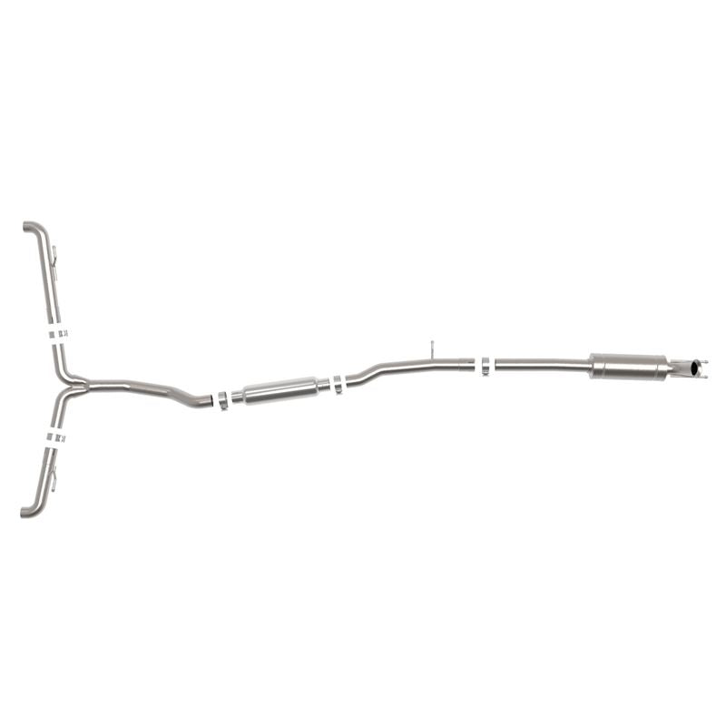 aFe MACH Force-Xp 2-1/2 IN to 2-1/4 IN 304 Stainless Steel Cat-Back Exhaust System (49-36503)