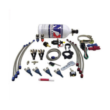 Load image into Gallery viewer, Nitrous Express 4 Cyl Piranha Nitrous Kit w/2.5lb Bottle (60005P)