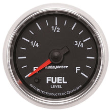 Load image into Gallery viewer, AutoMeter GS 2 1/16in. 0-280 Ohms Fuel Level Gauge - Stepper Motor (3810)