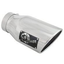 Load image into Gallery viewer, aFe MACH Force-Xp 304 Stainless Steel Clamp-on Exhaust Tip Polished (49T40601-P12)