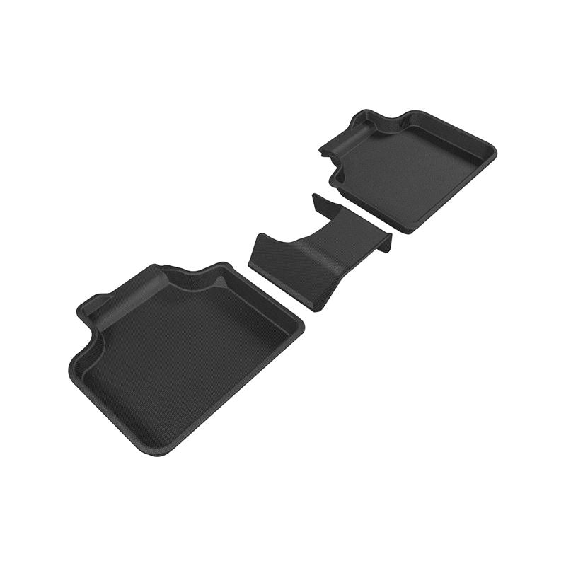 3D Maxpider 2017-2019 Mini Countryman Kagu 2nd Row Floormats - Black (L1MN01821509)