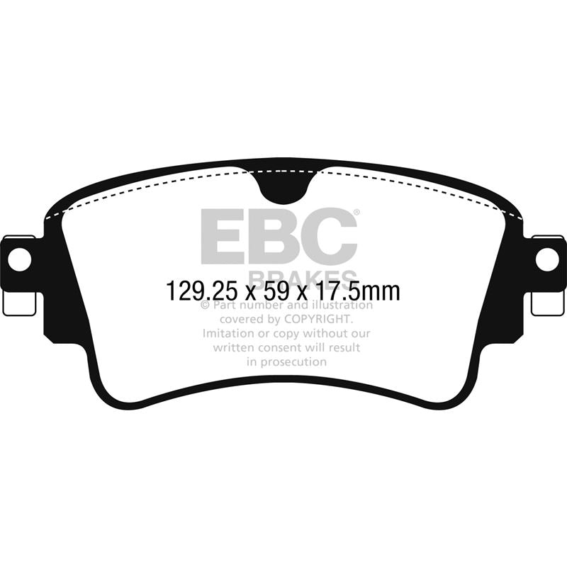 EBC Greenstuff 2000 Series Sport Brake Pads (DP22254)