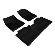 Load image into Gallery viewer, 3D Maxpider KAGU Floor Mat, BLACK, 1ST ROW/2ND ROW (L1LX02701509)