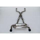 Invidia 70mm Gemini Cat Back Exhaust - Single Layer TI Tips for 2022+ Nissan Z (HS22N4Z7GM1STL)