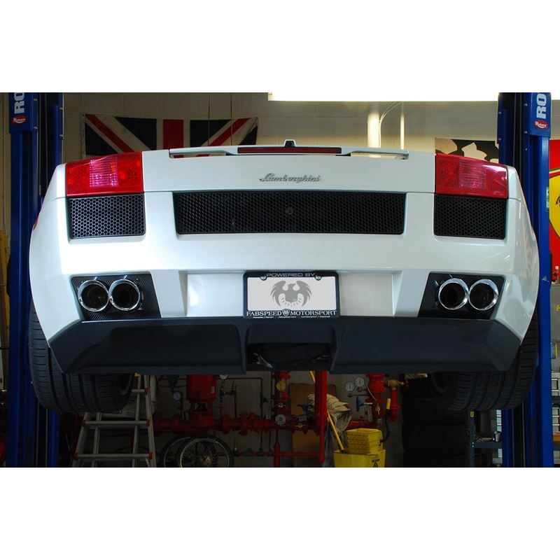 Fabspeed Lamborghini Gallardo Deluxe Quad Style Tips (04-08) (FS.LAM.GDO.QDTB)