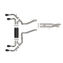 Load image into Gallery viewer, aFe Power Cat-Back Exhaust System for 2021-2022 Jeep Wrangler(49-38098-B)