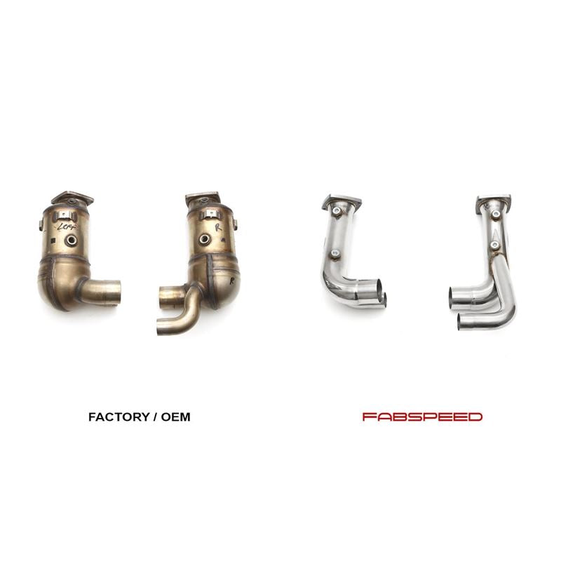 Fabspeed 991.2 Carrera link comp. Pipes (for PSE) (17-19) (FS.POR.9912.PSECB)