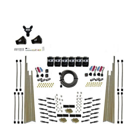 Nitrous Express 8 Cyl Dry Direct Port Three Stage 6 Solenoids Nitrous Kit (200-600HP) w/o Bottle (93206-00)