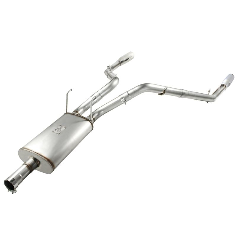 aFe Mach Force-Xp 3 IN Cat-Back Exhaust System with Dual Polished Tips (49-42013-P)