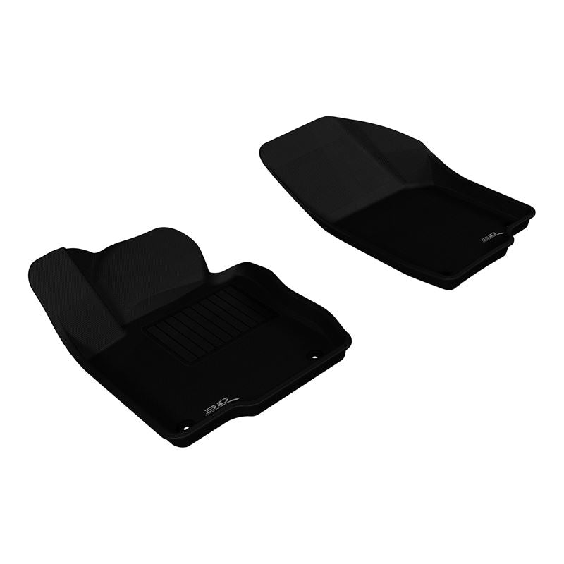 3D Maxpider KAGU Floor Mat, BLACK, 1ST ROW (L1VW05611509)