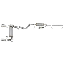 Load image into Gallery viewer, aFe Rebel Series 2-1/2 IN 409 Stainless Steel Cat-Back Exhaust w/ Polished Tips (49-48062-P)