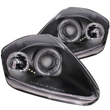 Load image into Gallery viewer, ANZO USA 2000-2005 Mitsubishi Eclipse Projector Headlights w/ Halo Black (121332)