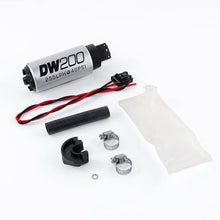 Load image into Gallery viewer, Deatschwerks DW200 series, 255lph in-tank fuel pump w/ install kit (9-201-1024)