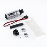 Deatschwerks DW200 series, 255lph in-tank fuel pump w/ install kit (9-201-1024)