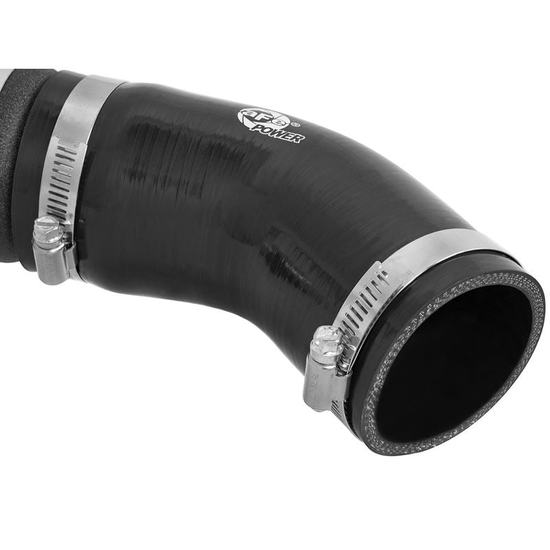 aFe BladeRunner 3 IN Aluminum Cold Charge Pipe Black (46-20249-B)