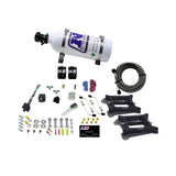 Nitrous Express Dual/4150/Gasoline Nitrous Kit (50-300HP) w/5lb Bottle (30240-05)