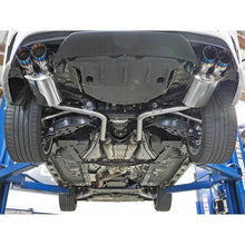 Load image into Gallery viewer, Takeda 2 IN 304 Stainless Steel Axle-Back Exhaust System w/ Blue Flame Tip (49-36037-L)