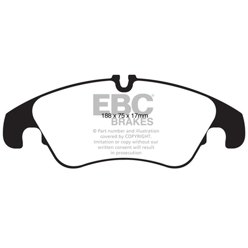 EBC Yellowstuff Street And Track Brake Pads (DP42022R)