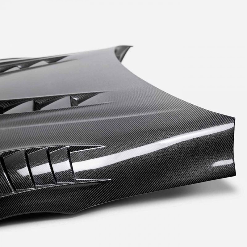 Seibon Carbon TV-STYLE DOUBLE-SIDED CARBON FIBER HOOD for 2020-2021 Toyota Supra(HD20TYSUP-TV-DS)