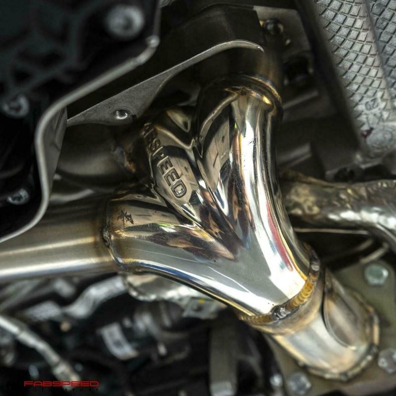 Fabspeed Porsche 992 Carrera Sport Headers (2019+) (FS.POR.992.SHDR)