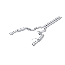 Load image into Gallery viewer, MBRP Exhaust 3in. Cat Back Dual Split Rear Race Version 4.5in. tips AL (S7253AL)