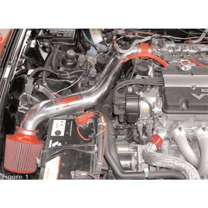 Injen IS Short Ram Cold Air Intake for 97-01 Honda Prelude 2.2L (IS1720BLK)