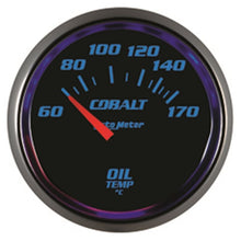 Load image into Gallery viewer, AutoMeter Cobalt 52mm 60-170 deg. C Oil Temprature Gauge (6148-M)