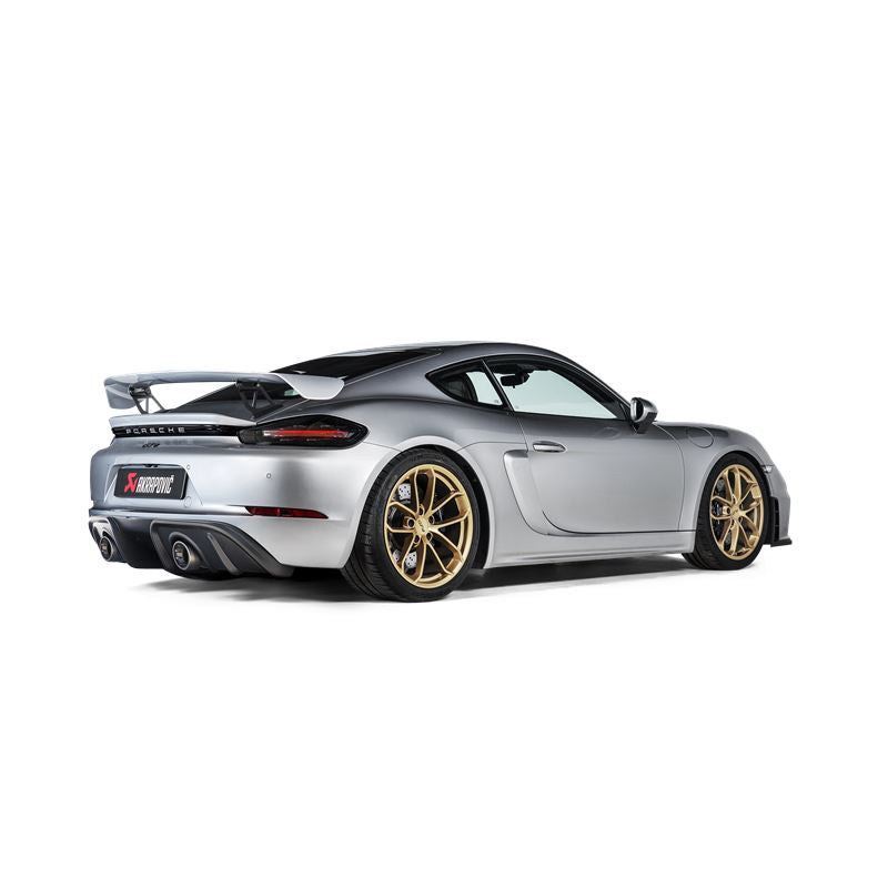 Akrapovic Rear Carbon Fiber Diffuser - High Gloss for 2020+ Porsche 718 Cayman GT4 (DI-PO/CA/8/G)