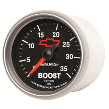 Load image into Gallery viewer, AutoMeter GM Mechanical 52mm 0-35 PSI Boost Gauge (3604-00406)