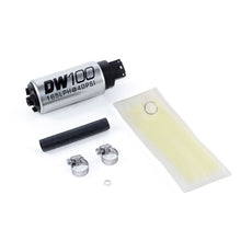 Load image into Gallery viewer, Deatschwerks DW100 series, 165lph in-tank fuel pump w/ install kit (9-101-0846)