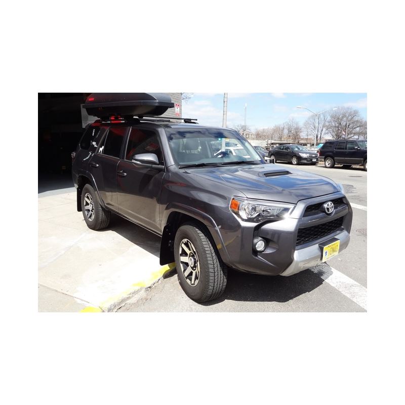 Rally Armor Black Mud Flap/Grey Logo for 2012-2019 Toyota 4Runner (MF48-UR-BLK/GRY)