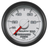 AutoMeter Factory Match Exhaust Pressure Gauge 2-1/16in 0-100 PSI FSE Dodge (8595)