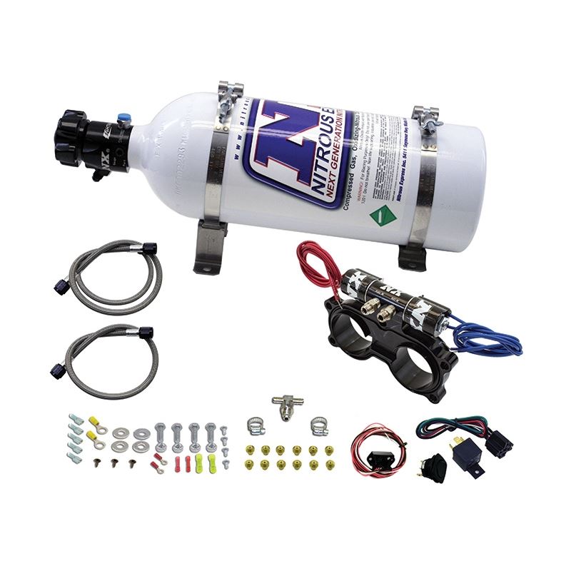 Nitrous Express Nitrous Plate System for Honda Talon; 5lb Bottle (67015-05P)