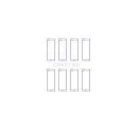 King Engine Bearings Connecting Rod Bearing Set for 1985-1987 Oldsmobile Calais (CR4519SI 030)