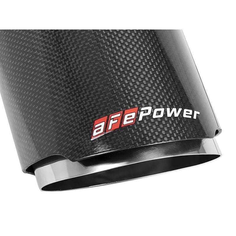 aFe MACH Force-Xp 4-1/2 IN Carbon Fiber OE Replacement Exhaust Tips (49C32068-C)