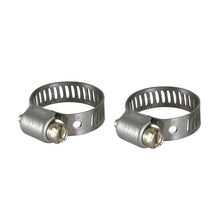 Load image into Gallery viewer, aFe Cold Air Intake Worm Gear Clamp, SAE #006 MINI(7/16 IN ID to 25/32 IN ID Range)Pair(59-01002-MA)