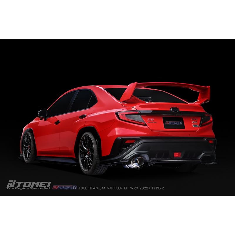 TOMEI FULL TITANIUM MUFFLER EXPREME Ti WRX 2022+ TYPE-R (TB6090-SB06A)