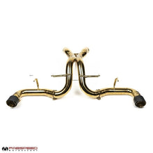 Load image into Gallery viewer, Fabspeed 570S Supreme Titanium X-Pipe Exhaust System (15+) (FS.MCL.570S.GLDTI.OPC)