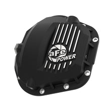 Load image into Gallery viewer, aFe Pro Series Dana 60 Front Differential Cover Black w/ Machined Fins (46-71100B)