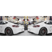 Load image into Gallery viewer, Fabspeed Porsche GT4 Wing Risers (FS.POR.GT4.WR)