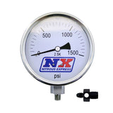 Nitrous Express Nitrous Pressure Gauge 4in-High Accuracy 4AN (15541)