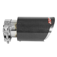 Load image into Gallery viewer, aFe MACH Force-Xp 304 Stainless Steel Clamp-on Exhaust Tip Carbon Fiber (49T25354-C07)