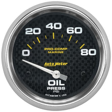 Load image into Gallery viewer, AutoMeter Engine Oil Pressure Gauge (200747-40)