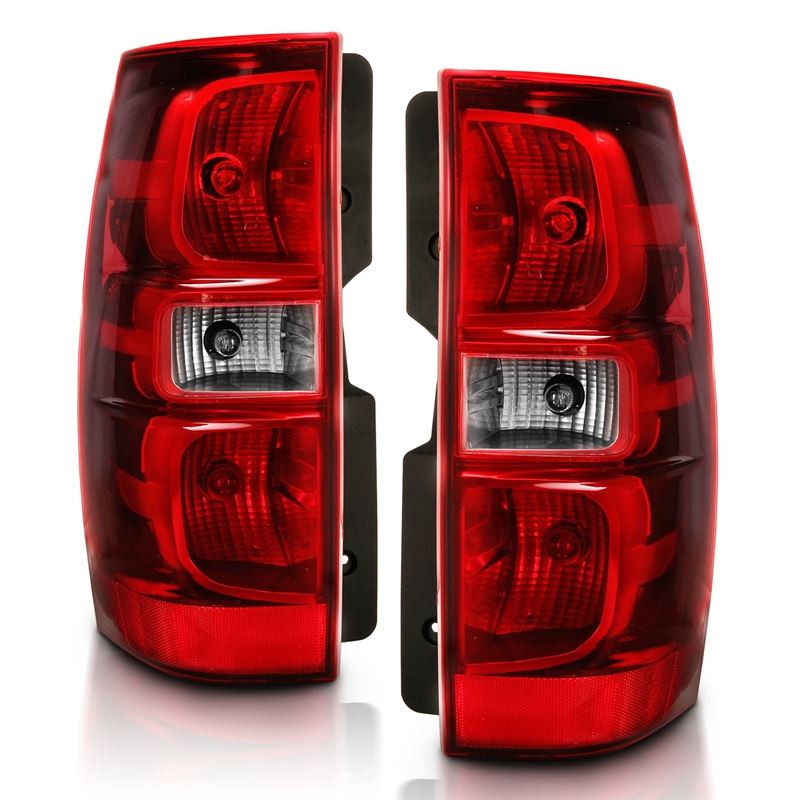 ANZO USA Tail Light Assembly, Red/Clear Lens, OE Replacement, (311304)