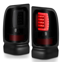 Load image into Gallery viewer, ANZO USA Tail Light Assembly, LED, Smoke Lens, Black Housing, Pair, (311340)