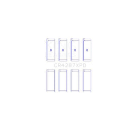 King Engine Bearings Connecting Rod Bearing Set for 1994-2001 Acura Integra (CR4287XPD STDX)